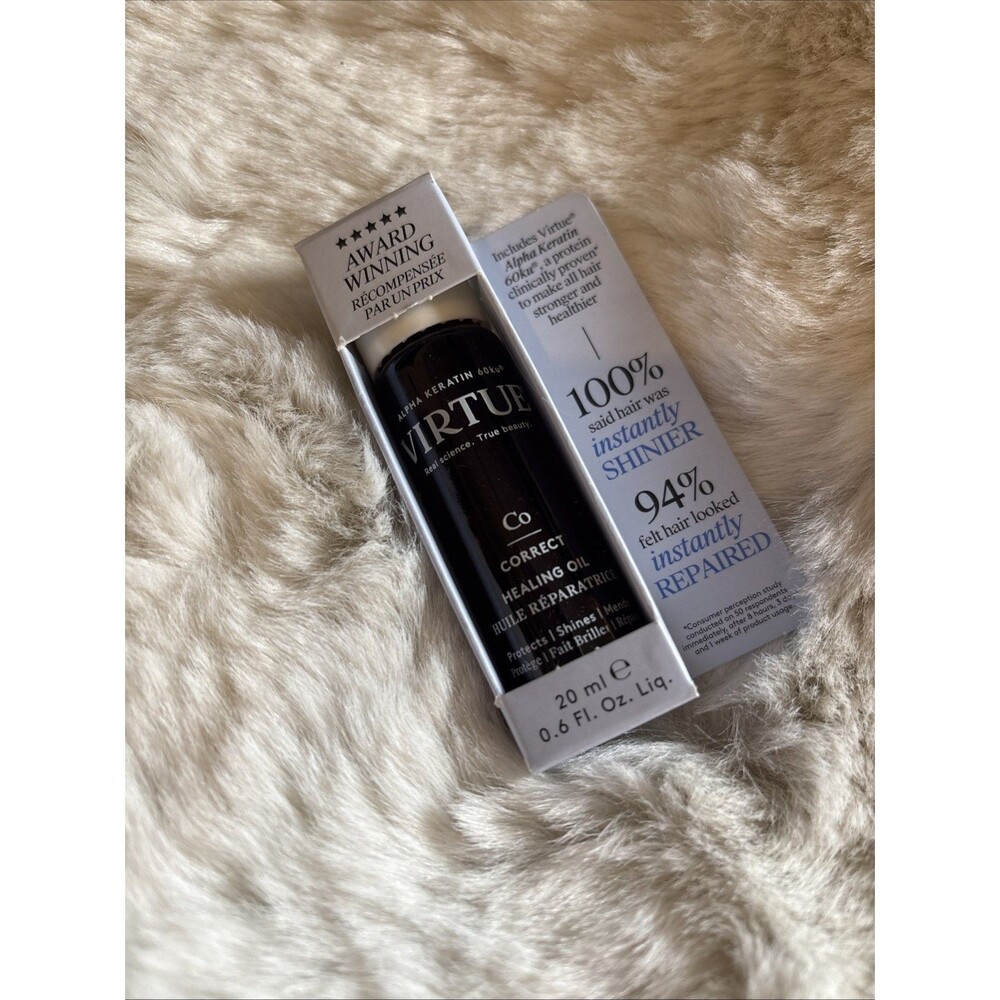 Virtue Correct Healing Oil 0.6oz New